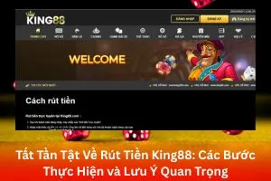 Ảnh đại diện bài viết hướng dẫn Rút Tiền King88
